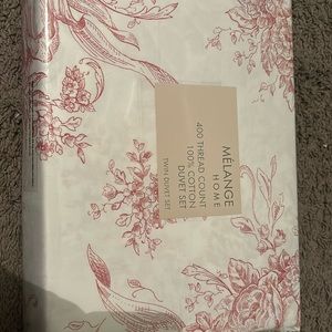 Melange home twin duvet set